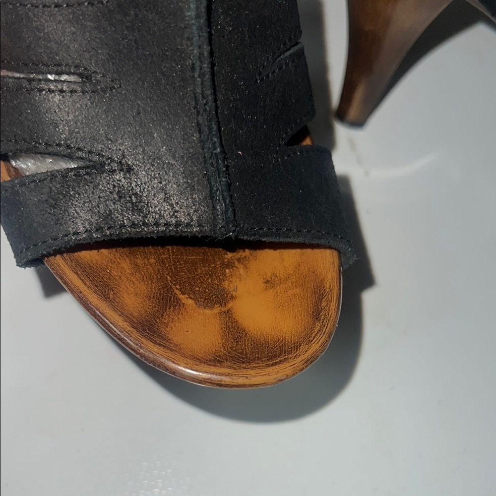 Aldo Black Women's Heeled Sandals Sz 8 - Picture 4 of 10